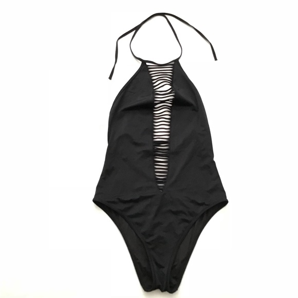 Victoria's Secret Other - Victoria’s Secret Black Strappy One Piece